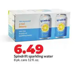 Hy-Vee Spindrift sparkling water offer