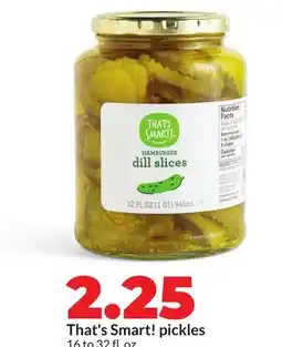 Hy-Vee That's Smart! pickles offer