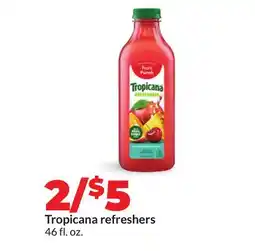 Hy-Vee Tropicana refreshers offer