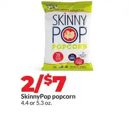 Hy-Vee SkinnyPop popcorn offer
