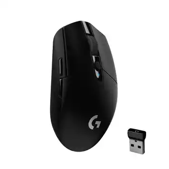 Walmart Logitech G305 Wireless Gaming Mouse, 12,000 DPI, Lightweight, 6 Programmable Buttons, Black offer