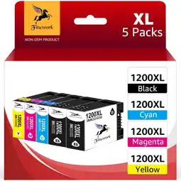 Walmart PGI 1200 Ink Compatible for Canon 1200 Ink Maxify 1200 Ink for MB2720 MB2700 MB2320 MB2050 Printer offer