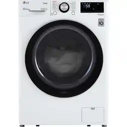 Walmart LG WM1455HWA 2.4 Cu. Ft. HE Stackable Front Load Washer with Steam Wash - White offer