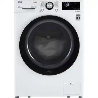Walmart LG WM1455HWA 2.4 Cu. Ft. HE Stackable Front Load Washer with Steam Wash - White offer