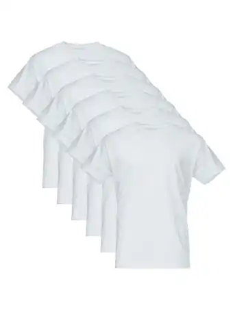 Walmart Gildan Men's Softstyle Crew Neck Tees, 6-Pack, Sizes S-2X offer