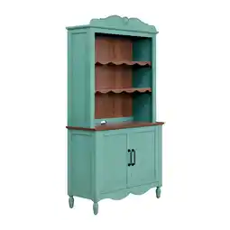 Walmart The Pioneer Woman Callie Teal Dining Hutch offer