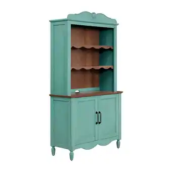 Walmart The Pioneer Woman Callie Teal Dining Hutch offer