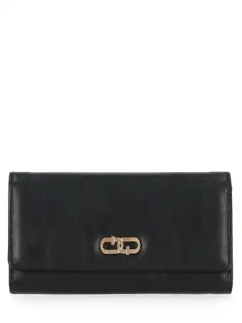 Walmart Time and Tru Women's Piper Clutch Wallet, Solid Black offer