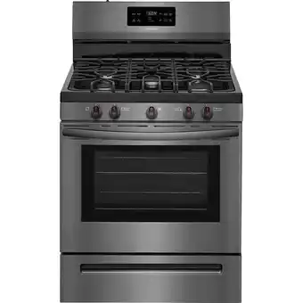Walmart Frigidaire 30 Wide 5 Cu. Ft. Free-Standing Gas Range, Stainless Steel offer