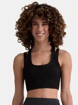 Walmart Avia Women's and Women's Plus Double Layer Mesh Sports Bra, Sizes XS-4X offer