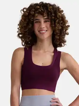 Walmart Avia Women's and Women's Plus Double Layer Mesh Sports Bra, Sizes XS-4X offer