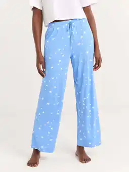 Walmart Joyspun Women’s Sleepwear Long Knit Pajama Pants, 29'' Inseam, Sizes S-3X offer