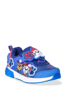 Walmart Paw Patrol Toddler Kids Light-Up Athletic Sneakers with On/Off Switch offer
