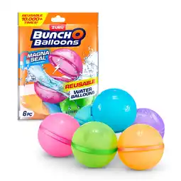Walmart Bunch O Balloons Reusable Water Balloons 6 Pack Rubber offer