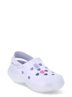 Walmart Justice Little Girls and Big Girls Clogs with Charms offer