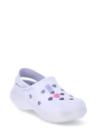 Walmart Justice Little Girls and Big Girls Clogs with Charms offer