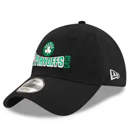 Walmart Men's New Era Black Boston Celtics 2025 NBA Playoffs 9TWENTY Adjustable Hat offer