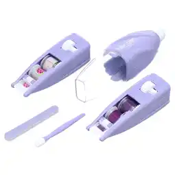 Walmart Blinger Nail Wand Watermelon and Purple Glitter offer