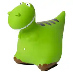Walmart Bounce Buddies Dino: Tommy the T-Rex Ride-on Inflatable Bouncer - Space Hopper for Preschoolers offer