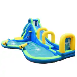 Walmart Gymax Kids Inflatable Water Park Bounce House without Blower offer