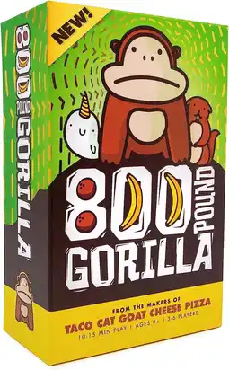 Walmart 800 Pound Gorilla Card Game - Fun Family Game for Ages 8+, 2-6 Players, 15 min offer