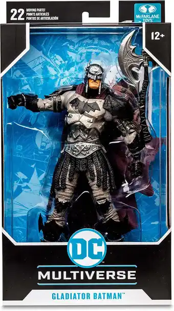 Walmart Dc Multiverse 7in - Action Figure - Gladiator Batman - McFarlane Toys offer