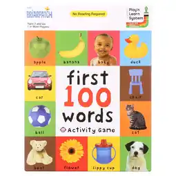 Walmart Briarpatch | First 100 Words, Ages 2+ offer