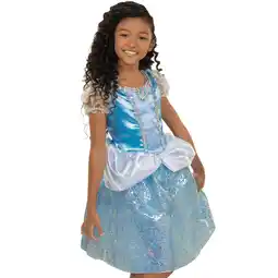 Walmart Disney Princess Blue Cinderella Dress for Female Child 3 to 6 Years Size 4-6x offer
