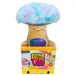 Walmart Living on the Veg 6 inch Plush Mushroom Medley - Zeek and Maisey Collectible Stuffed Toys offer