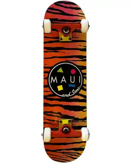 Walmart MAUI AND SONS 31 In. Traditional Skateboard, Orange Barracuda offer