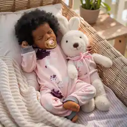 Walmart 17 inch Reborn Baby Dolls Newborn Baby Dolls African American Real Lifelike Doll for Age 3+ offer