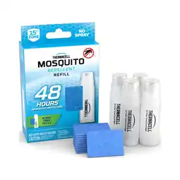 Walmart Thermacell Mosquito Repellent Refills with 48-Hour Mosquito Protection, 4 Pack offer