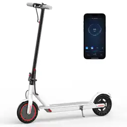 Walmart AOVOPRO WHITE ES80 350W 8.5' Foldable Electric Scooter for Adults and Child, 21 Miles Range offer