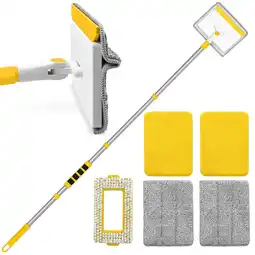 Walmart JEHONN Baseboard Cleaner Tool with Handle (Yellow) offer