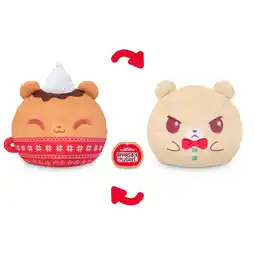 Walmart TeeTurtle Hot Cocoa Bear 6 Inch Reversible Plush Toy offer
