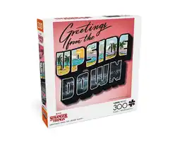 Walmart Buffalo Games 300-Piece Greetings From The Upside Down Interlocking Jigsaw Puzzle for Ages 14+ offer