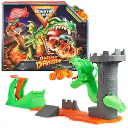 Walmart Monster Jam, Dueling Dragon Playset with Exclusive Monster Truck offer