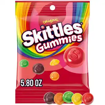 Walmart Skittles Gummies Original Gummy Candy - 5.8 oz Bag offer