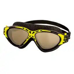 Walmart Dolfino Tidal Sport Wide Mirrored Silicone Swimming Sport Goggles, Black offer