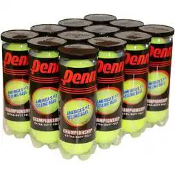 Walmart Penn Championship Extra Duty Tennis Balls (12 Cans, 36 Balls) offer