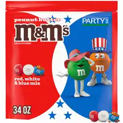 Walmart M&M's Peanut Butter Summer Bulk Chocolate Candy - 34 oz Bag offer