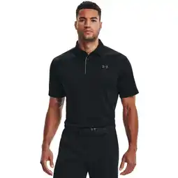Walmart Under Armour Men's UA Tech Polo XLT Black offer