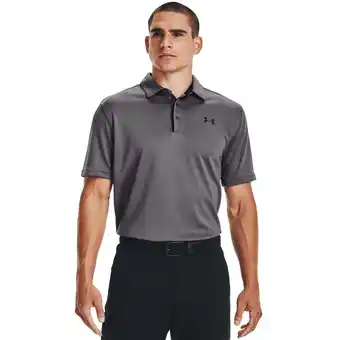 Walmart Under Armour Men's UA Tech Polo XLT Gray offer