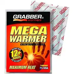 Walmart GRABBER WARMERS Mega Warmers, 12+ Hours Maximum Heat offer