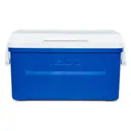 Walmart Igloo 48 QT Laguna Ice Chest Cooler - Blue offer