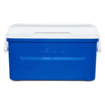 Walmart Igloo 48 QT Laguna Ice Chest Cooler - Blue offer