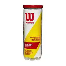 Walmart Wilson Championship Extra-Duty Tennis Balls (1 can, 3 balls) offer