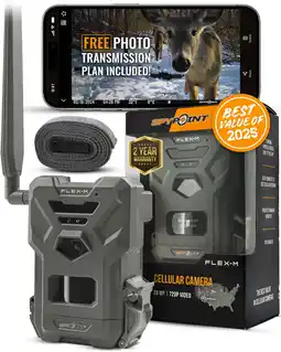Walmart SPYPOINT FLEX-M Cellular Trail Camera with 28MP photos/720p Videos with Sound offer