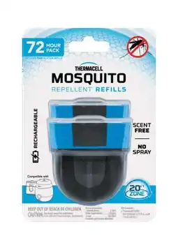 Walmart Thermacell Outdoor Mosquito Repellent 72-Hour Rechargeable Refill offer