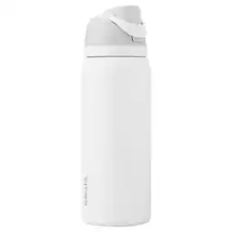 Walmart Owala FreeSip 40 fl. oz. Shy Marshmallow BPA Free Water Bottle with Spout Lid offer
